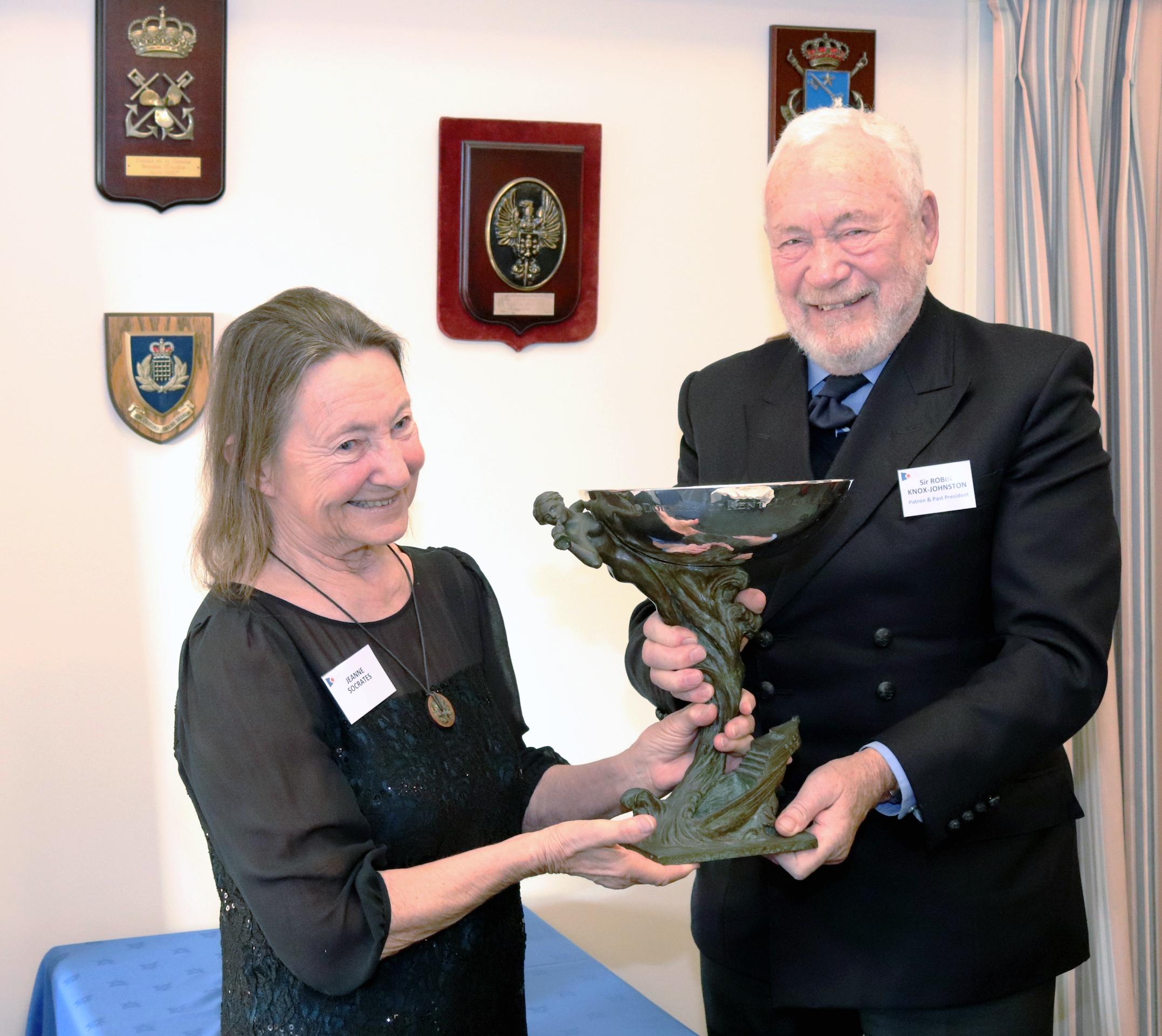 2020-01-18 Duchess of Kent Trophy being awarded in London