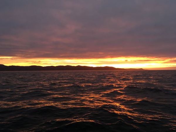 2019 09 07 Sunrise passing Sooke