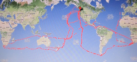 Solo passages prior to recent nonstop solo unassisted circumnavigation